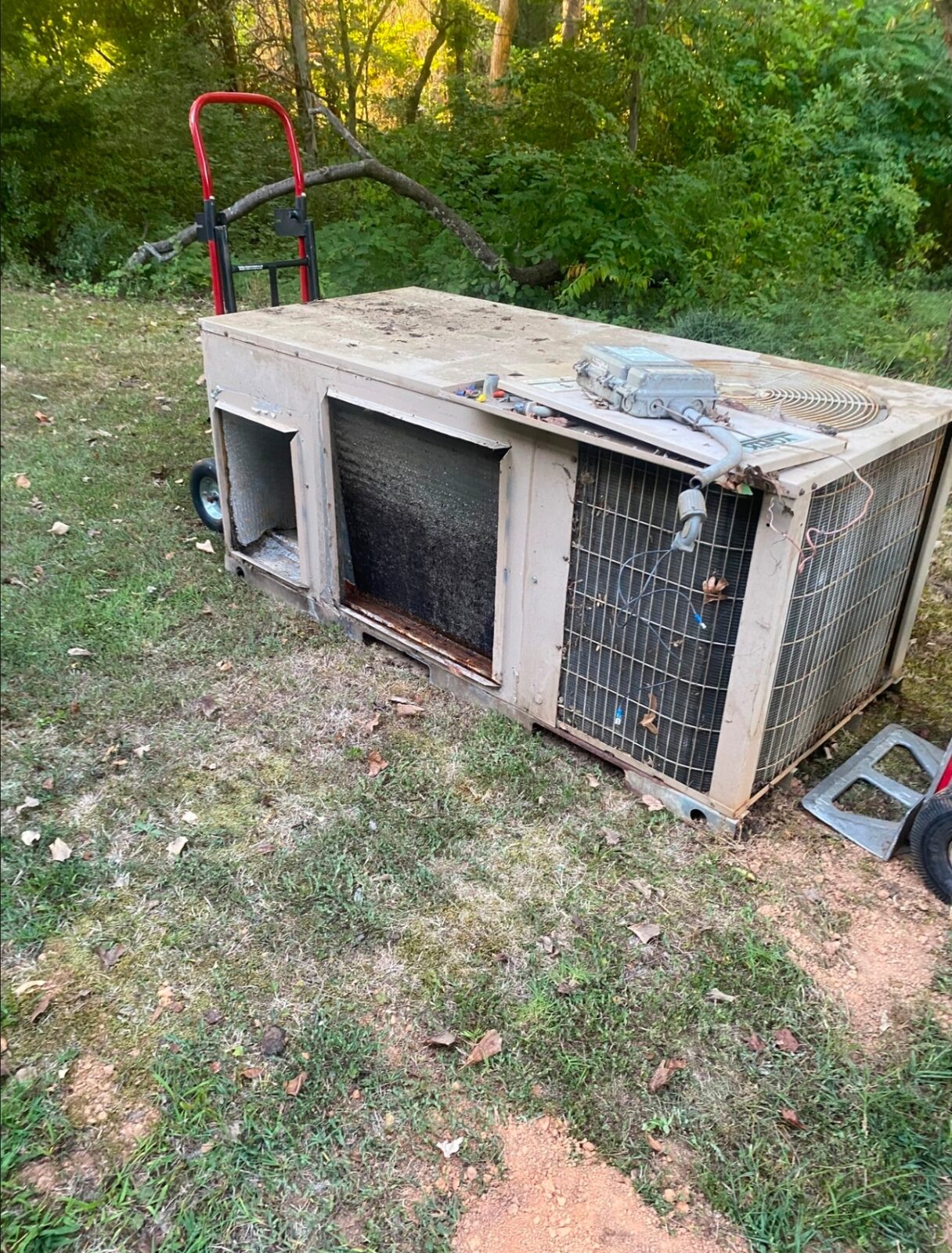 Package Unit Replacement — before